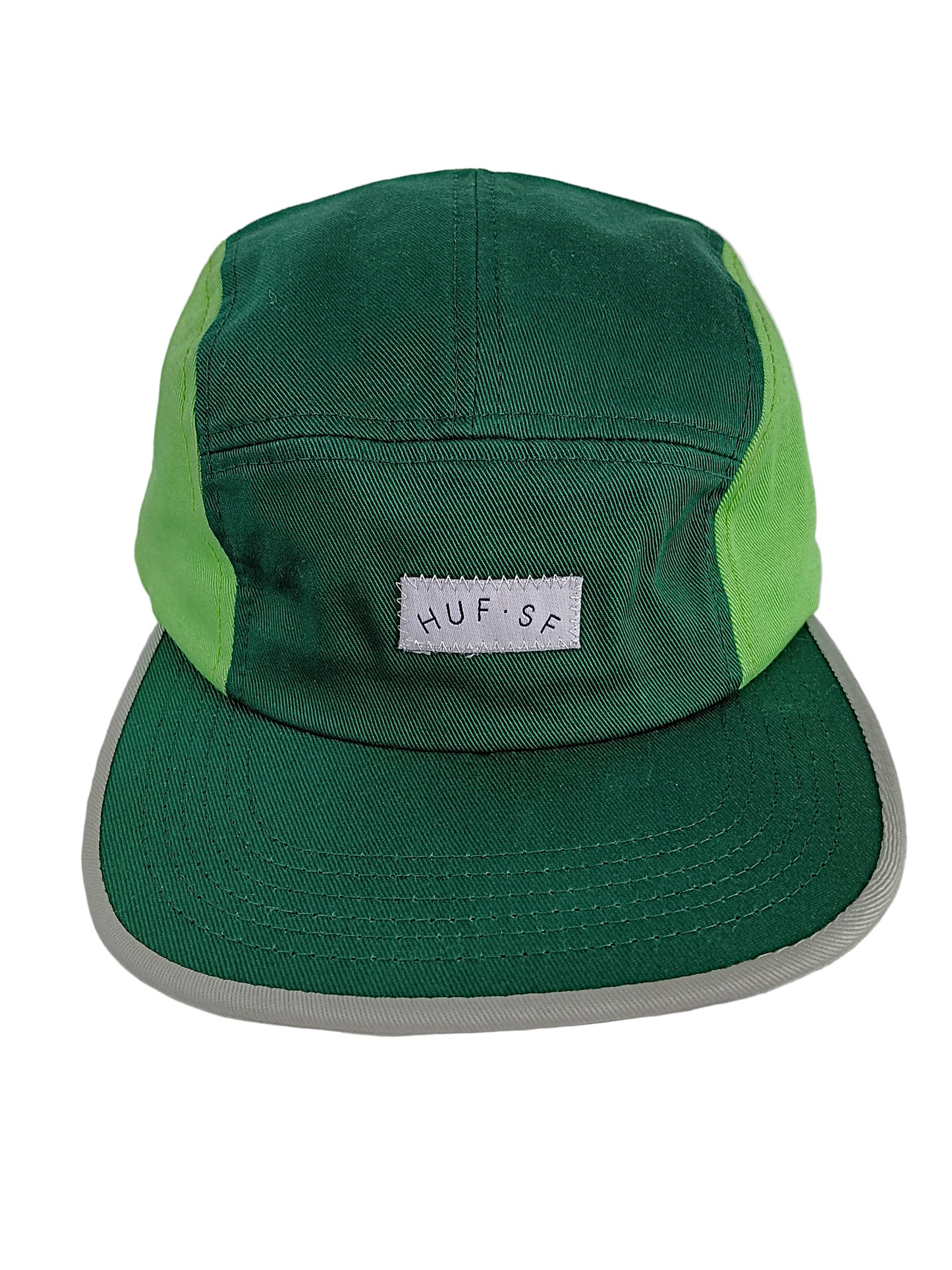 HUF Customade HUF . SF Teal Green Grey One SIze FIts All Vintage Strapback Hat