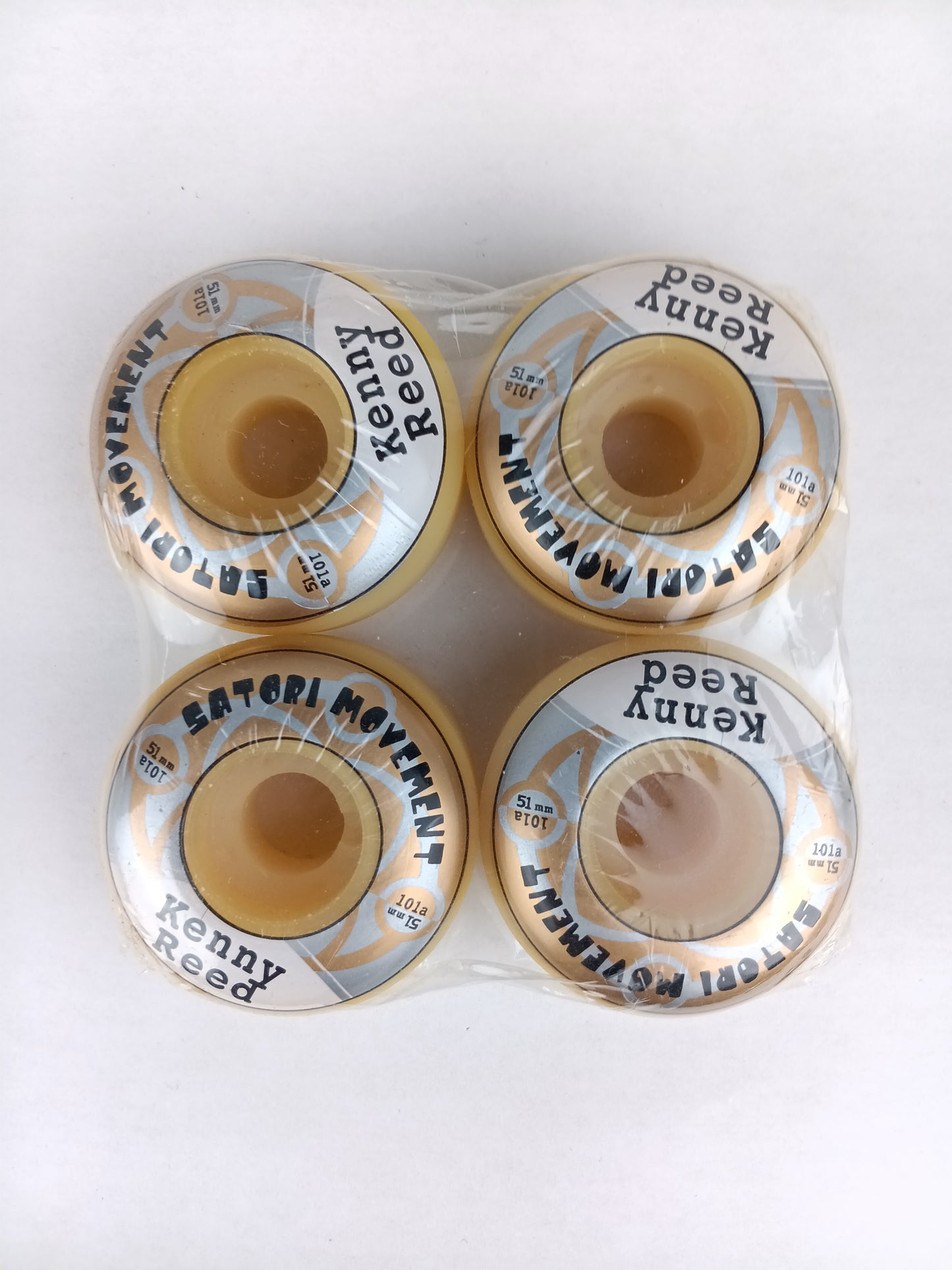 Satori Movement Kenny Reed White Gold Silver Size 51MM 101a Vintage NOS Wheels