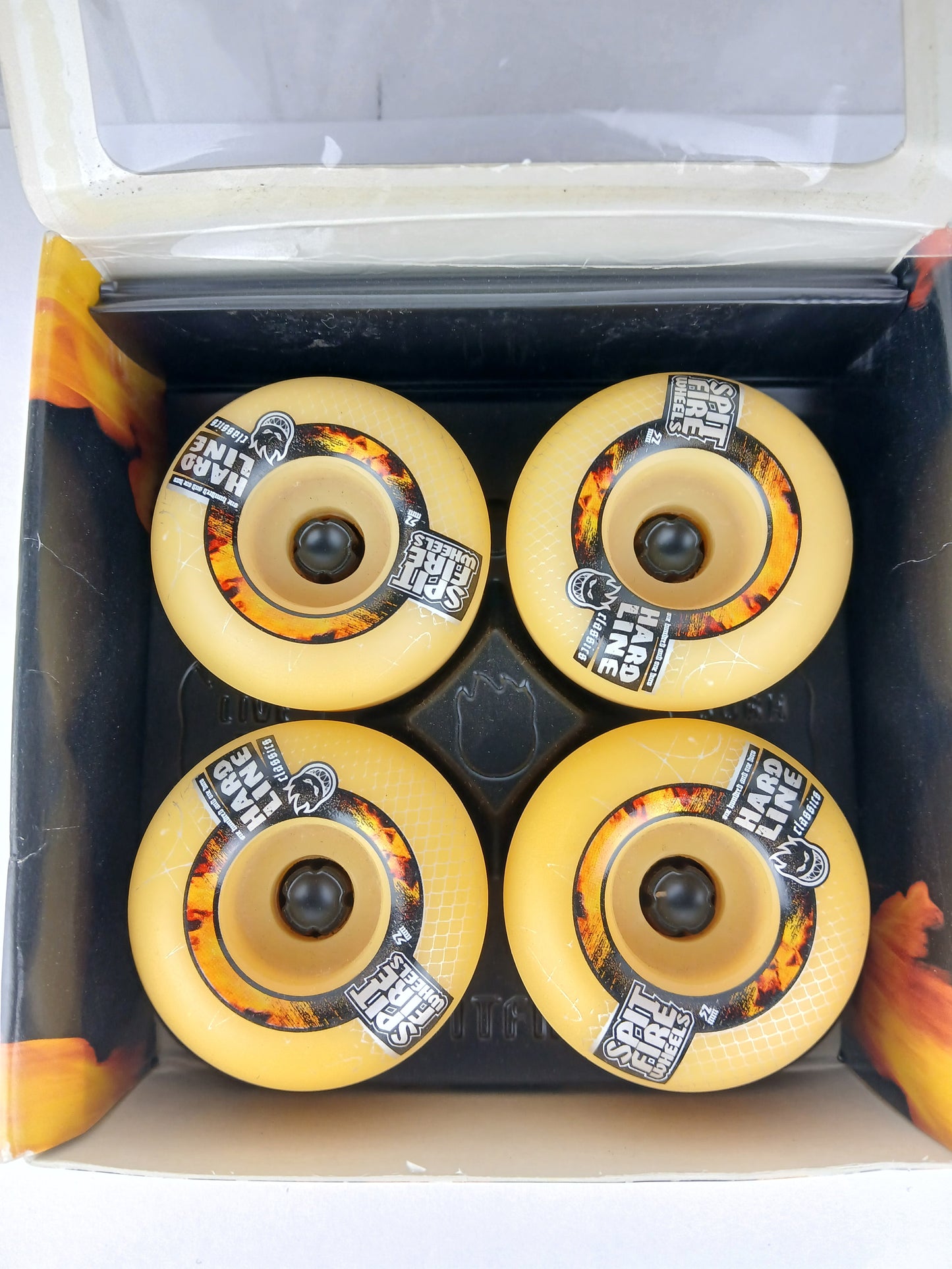 Spitfire Hardline Classics Natural Orange Black Size 52MM Wheels With Original Box