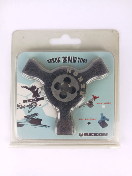 Rekon Blue Skateboard Longboard Truck Axle 5/16 Inch Thread Repair Tool