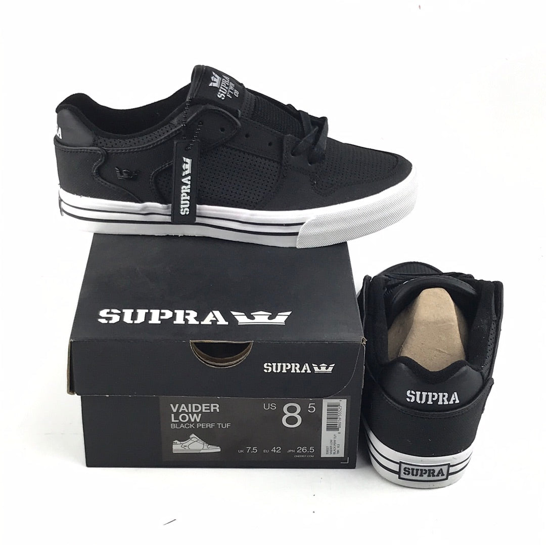 Supra Vaider Supra Footwear Closing Supra Vaider Low Black Perf