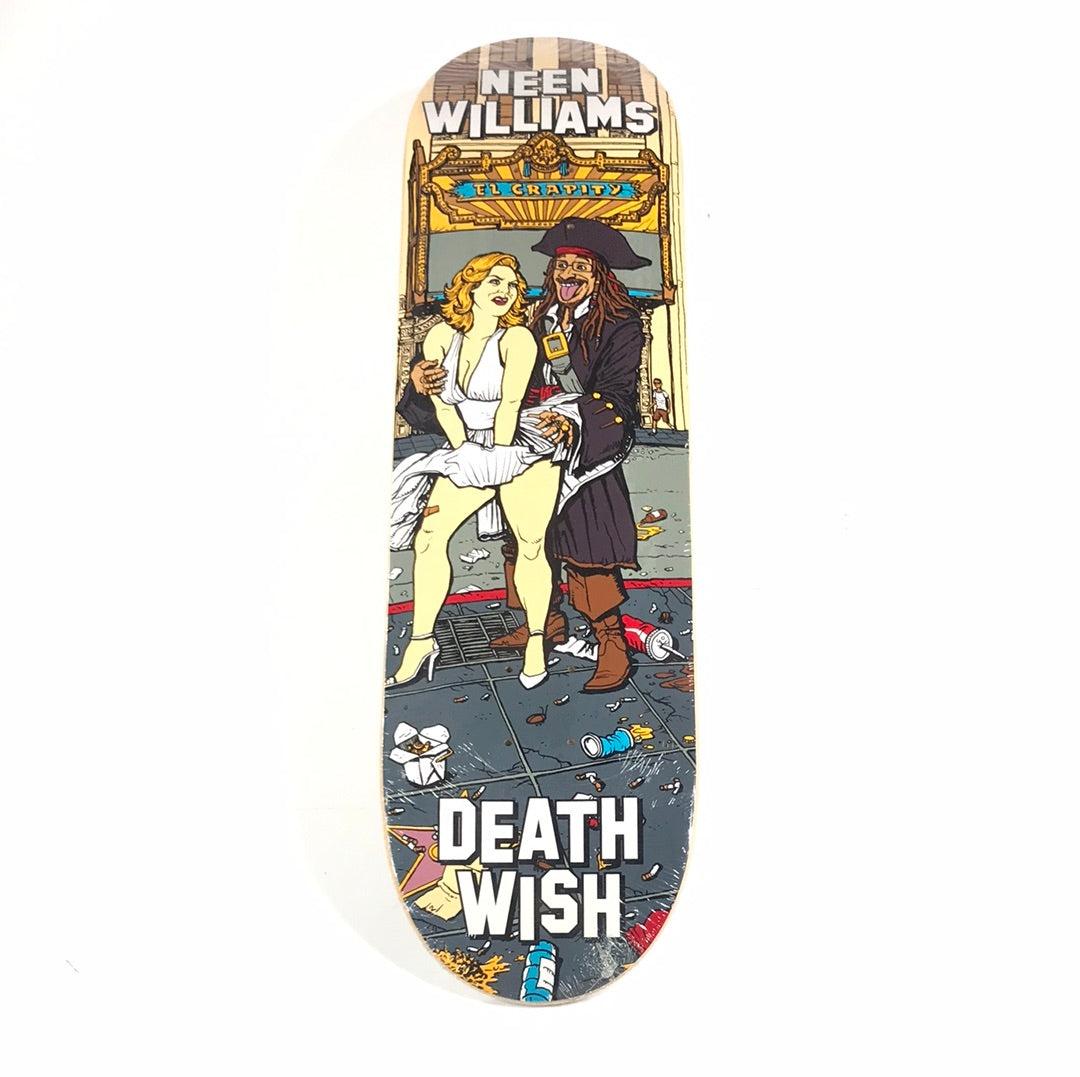 Deathwish Neen Williams Walk of Shame Multi 8.4 " Skateboard Deck
