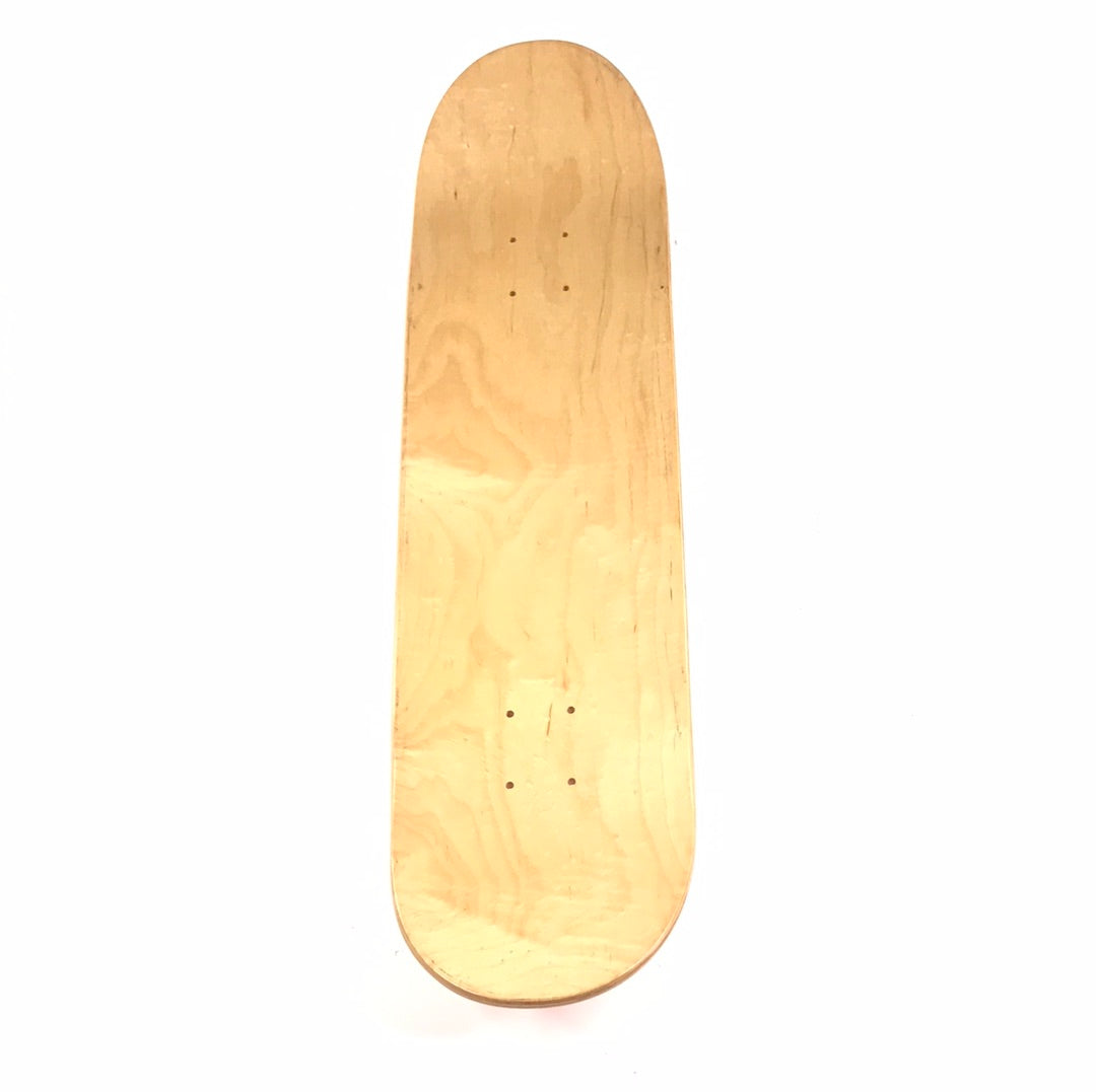 Minority Report Video Clyde Singleton Signed Hang Man Orange 8.0 Skateboard Deck