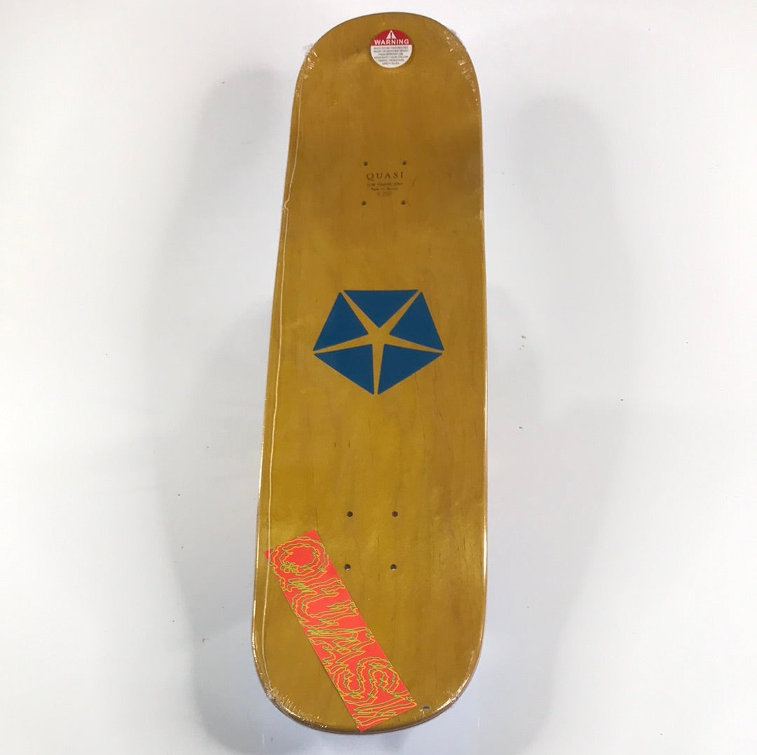 Quasi Jake Johnson Exploding Earth Blue 8.25 Skateboard Deck