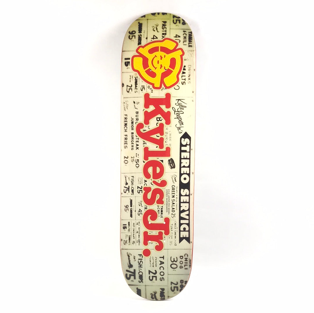 Stereo Kyle Leeper Kyles Jr. Multi 8.125'' Skateboard Deck