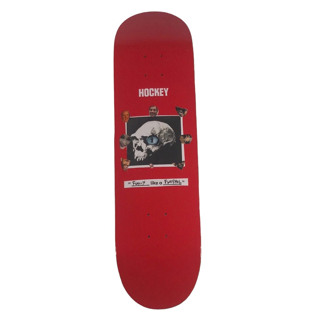 Hockey Skateboards - Ben Kadow Funny Like a Funeral Skateboard Deck