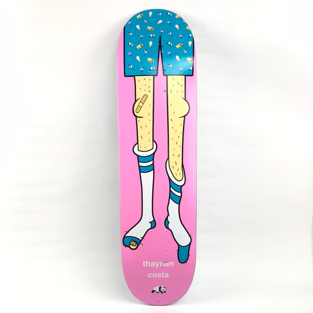 Enjoi Thaynan Costa Legs Pink 8.5'' Skateboard Deck