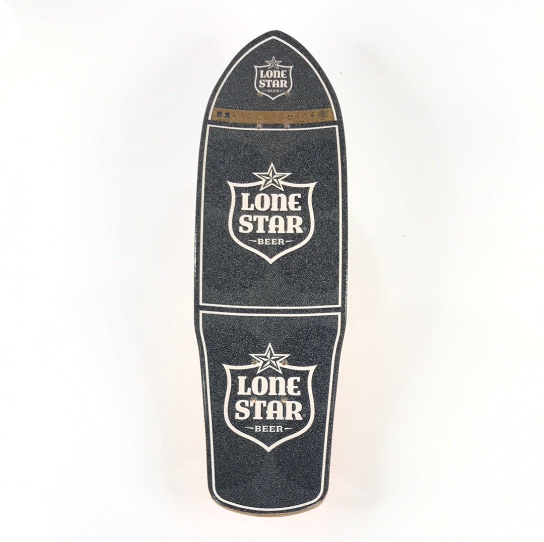 Santa Cruz Team Lone Star Beer Multi 8.5 Bottle Opener Skateboard Deck