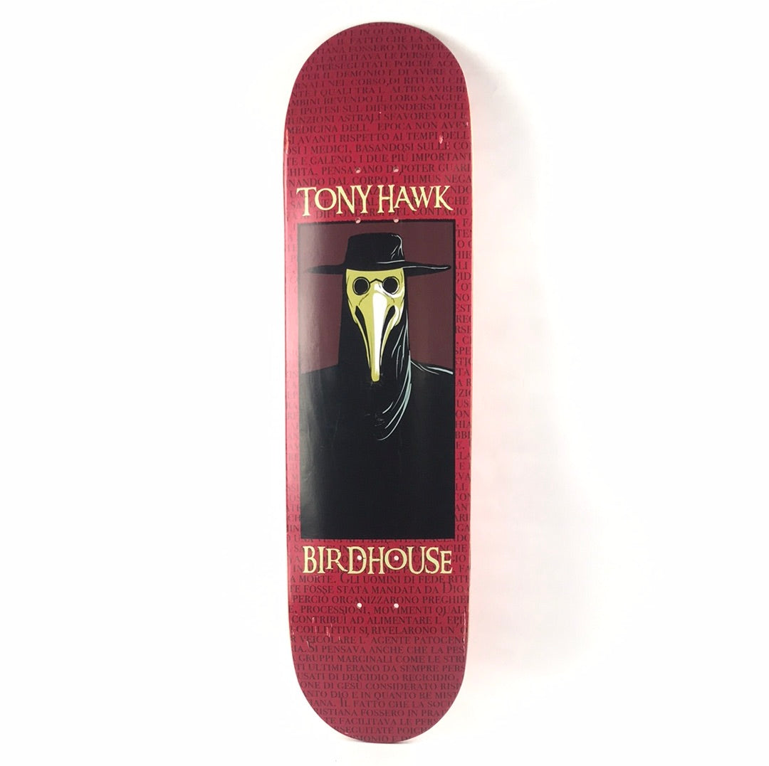 Birdhouse Tony Hawk Plague Red 8.375'' Skatebord Deck