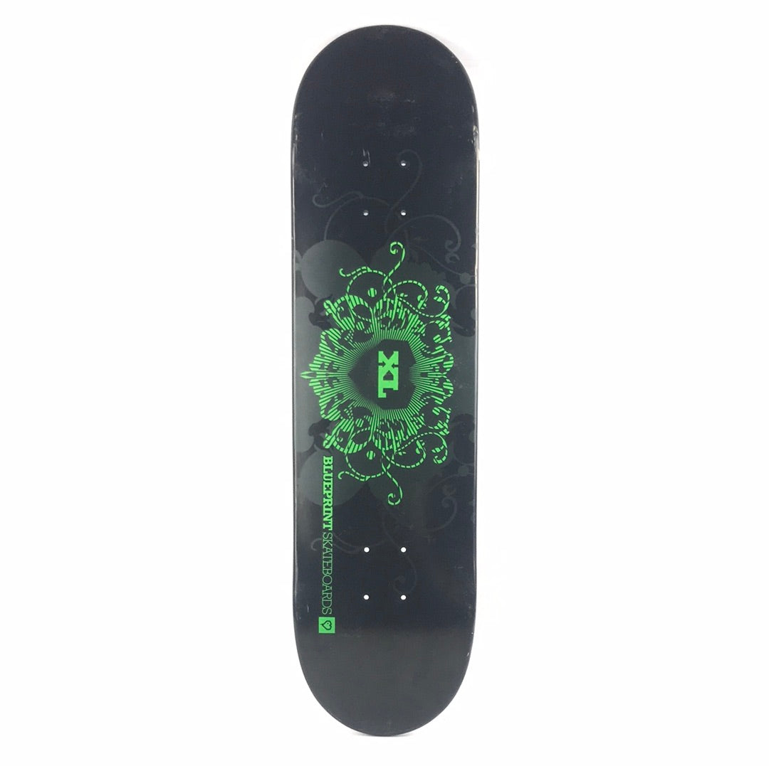 Blueprint Team XL Green/Black 8.125" Skateboard Deck