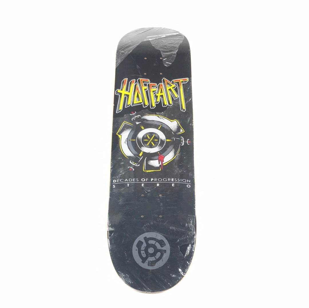 Stereo Jordan Hoffart Progression Black Skateboard Deck