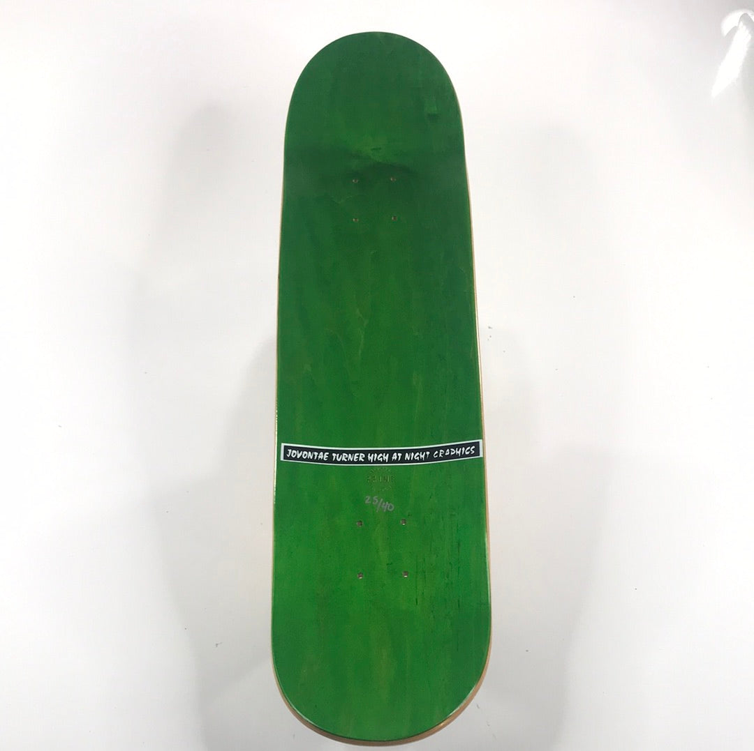 Prime Jovontae Turner High At Night Black Hand Numbered #25 of 40 8.0