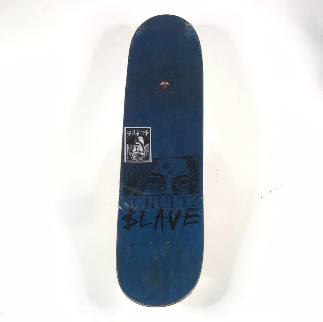 Slave Anthony Shultz Target Multi 8.25'' Signed Skateboard Deck