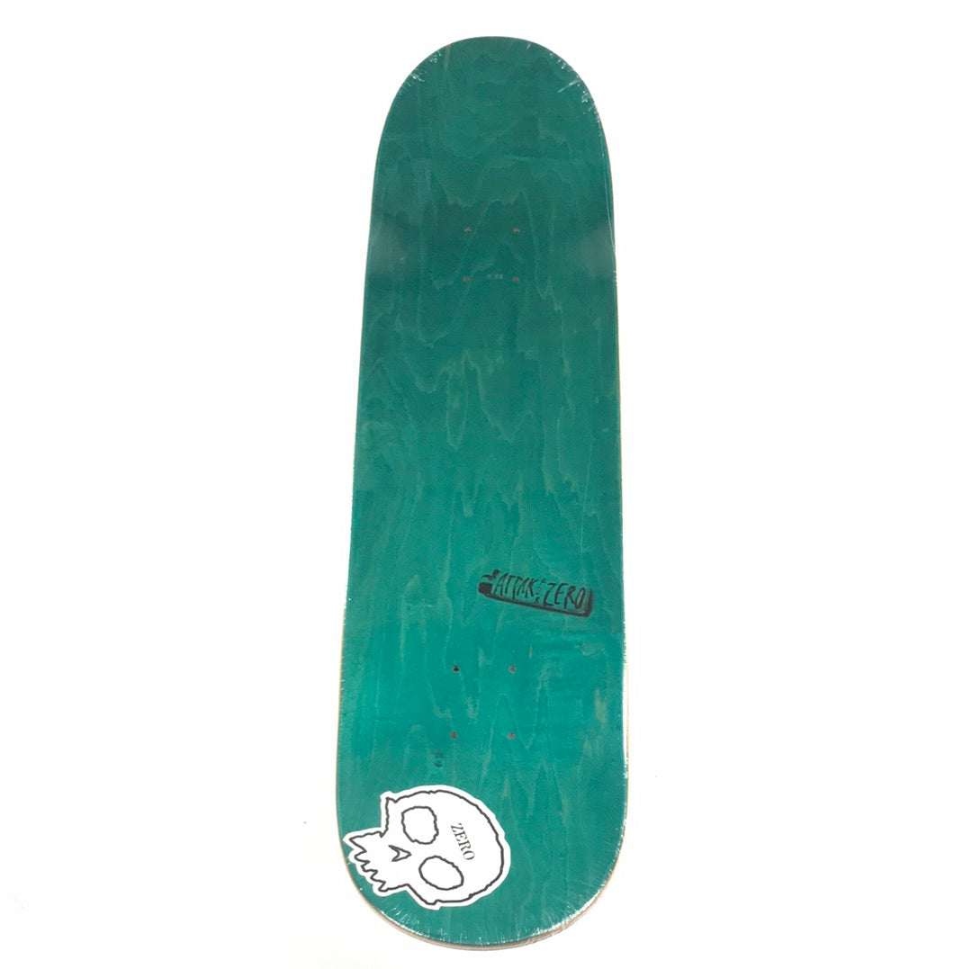 Zero Chris Cole Club Basquiat Attack Multi 8.25 Skateboards deck