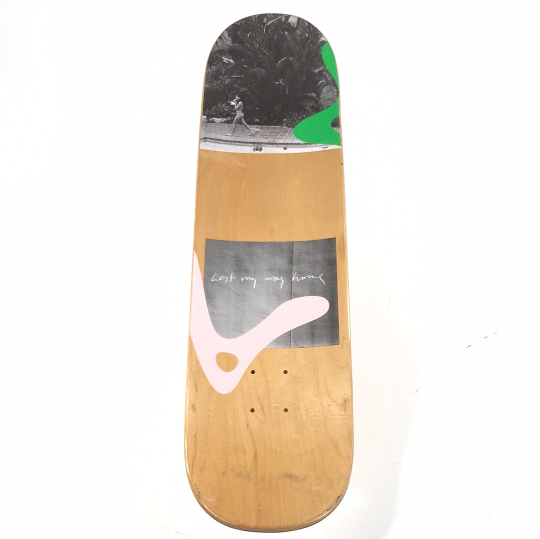 Quasi Lost My Way Home Woodgrain/White 8.25" Skateboard Deck