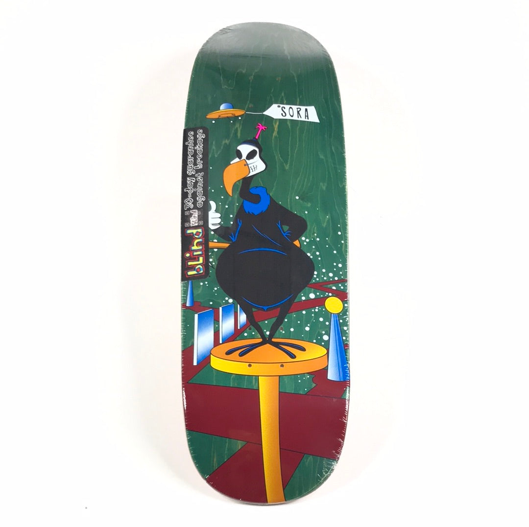 Blind Sora Reaper Impersonator Green 9.4" Skateboard Deck