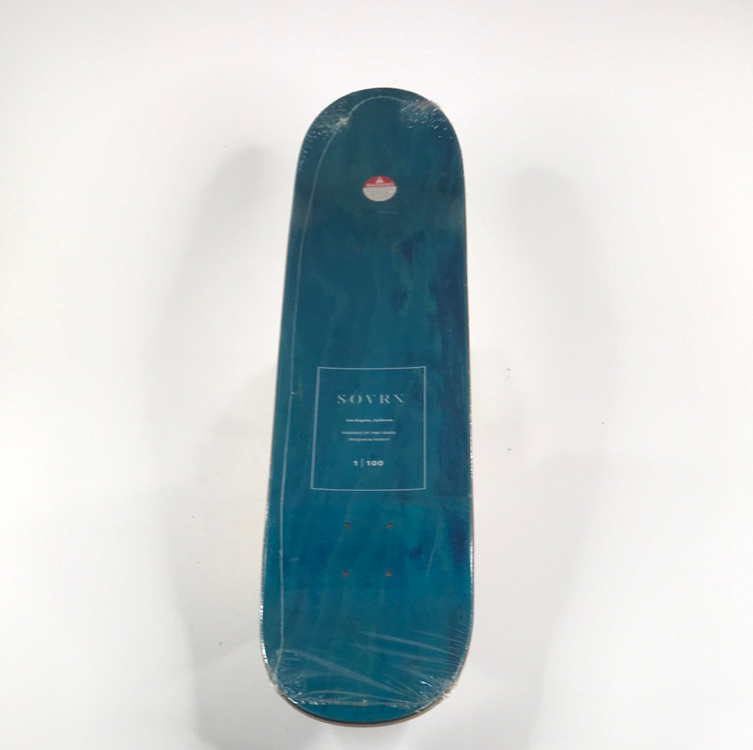 Sovrn Team Time Travel Multi 8.0 Skateboard Deck