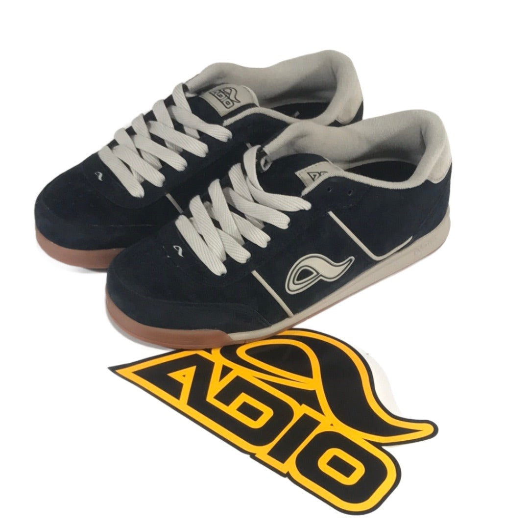 espada Acostumbrarse a Karu Adio Coda Navy-Crème Shoes – western-skate-co