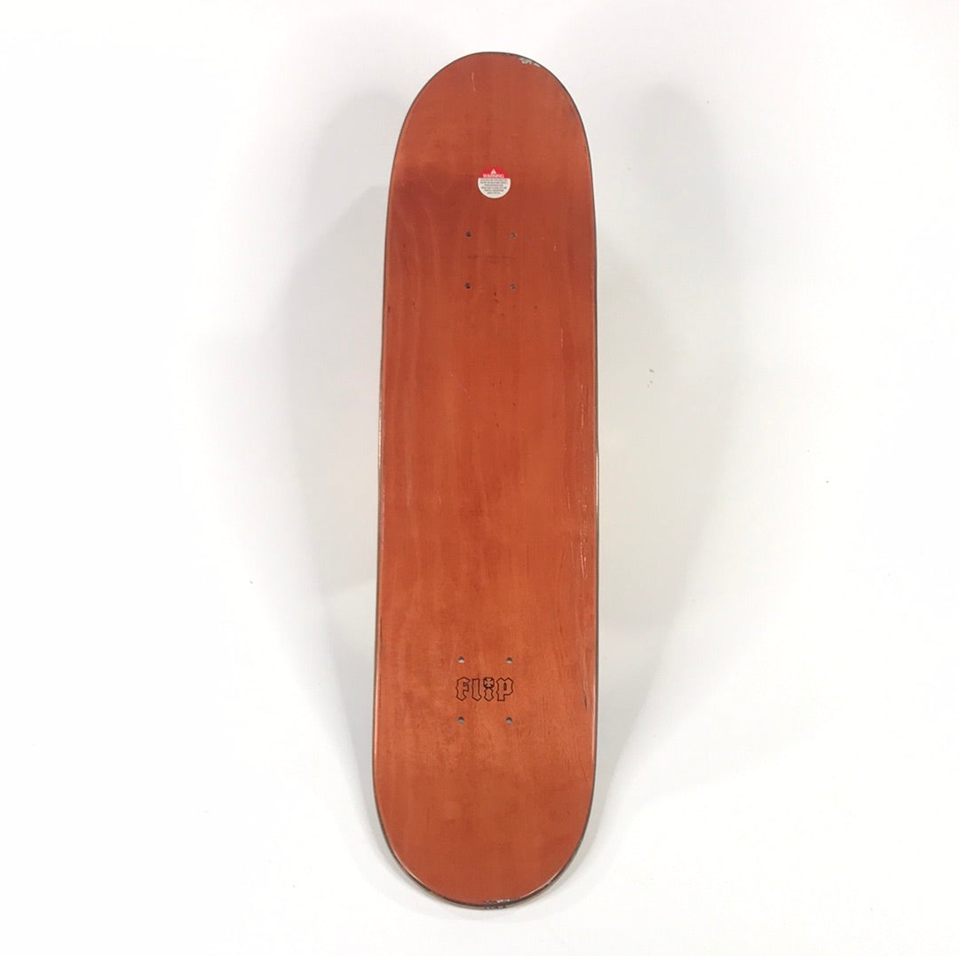 Flip Tom Penny Moon Blue/Yellow 7.75 Skateboard Deck