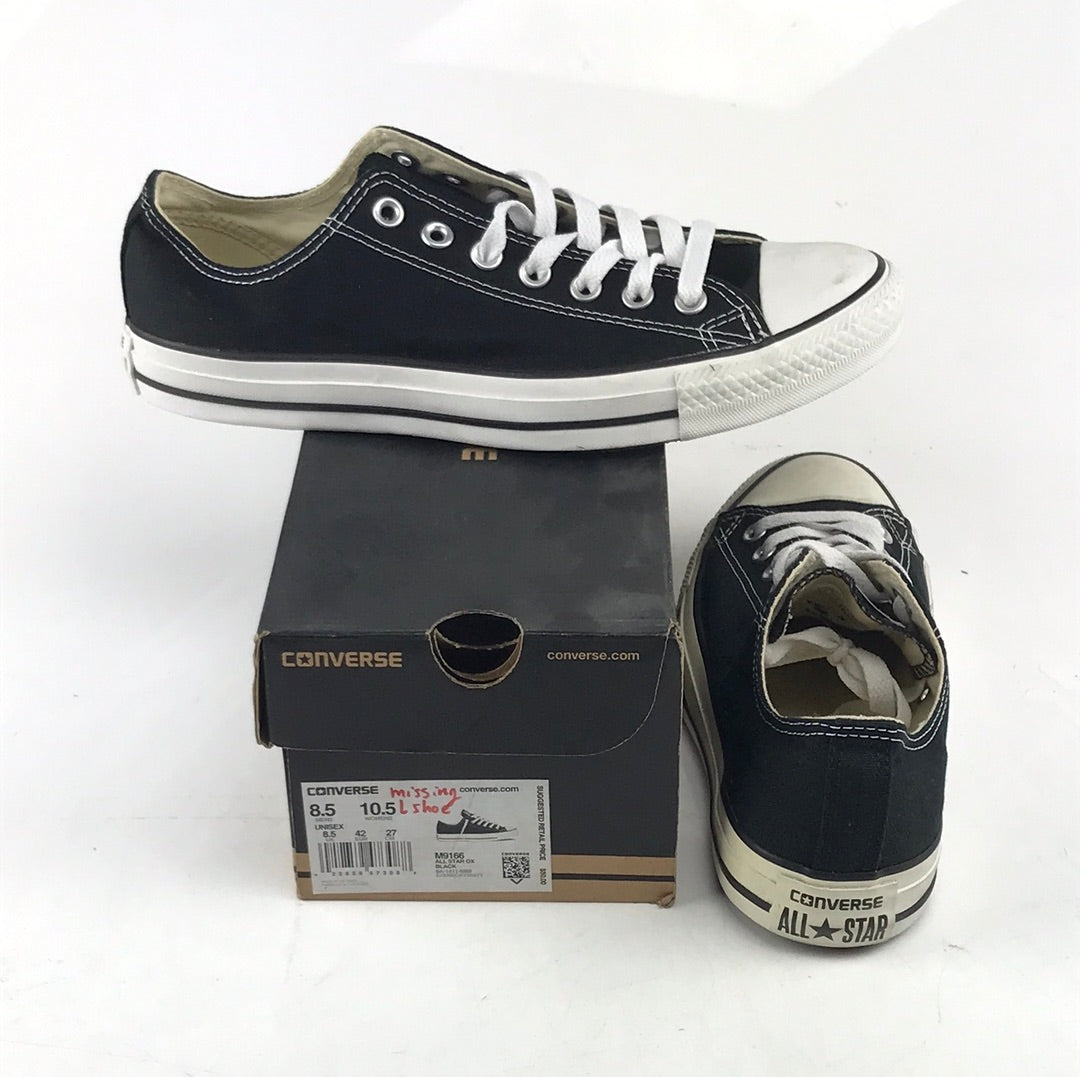 Converse Chuck Taylor All Star OX Black/White M9166 Size – western-skate-co