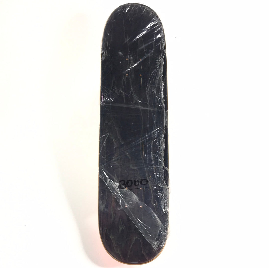 Roger Team Smiley Face Orange 8.0 Skateboard Deck