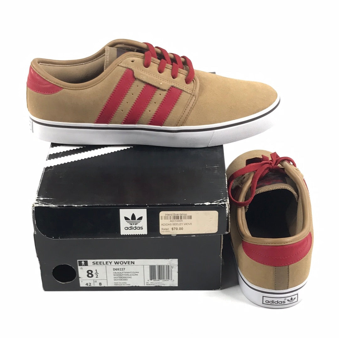 Adidas Skate Seeley Woven CBLACK/FTWWHT/GUM4 D69227 US Mens Size 8.5 western-skate-co Adidas Skate Seeley Woven CBLACK/FTWWHT/GUM4 D69227 US Mens Size 8.5 western-skate-co