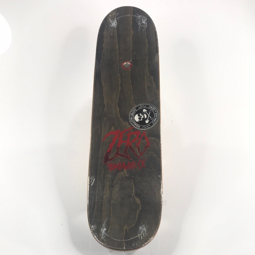 Zero Trainwreck Alex Gall Freddy Kruger Signed & Numbered Multi 8.0 Skateboard Deck