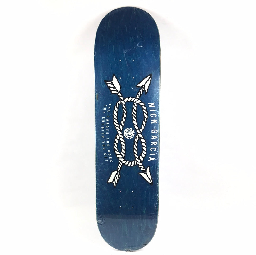 Element Nick Garcia Arrows Blue/White 8.5'' Skateboard Deck