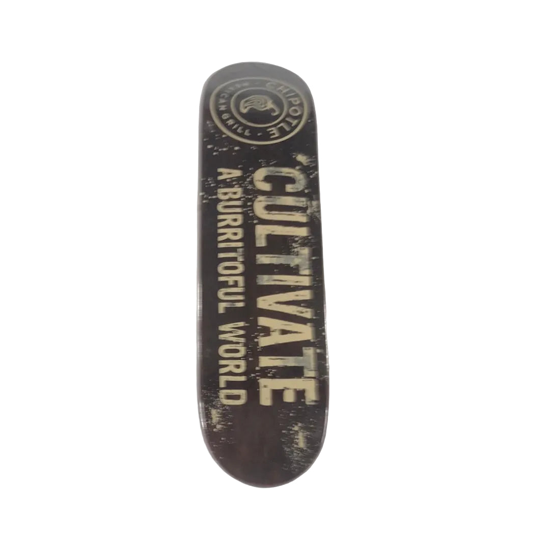 Element Chipotle Cultivate a Burrito World Brown 8.0 Skateboard Deck