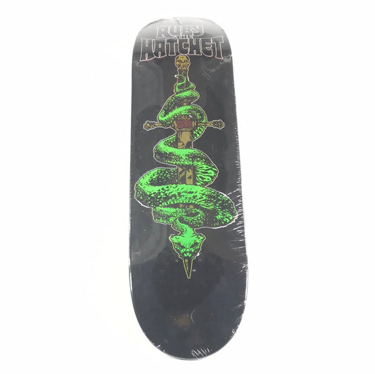 1939 Team Ruby The Hatchet Black 8.38" Skateboard Deck
