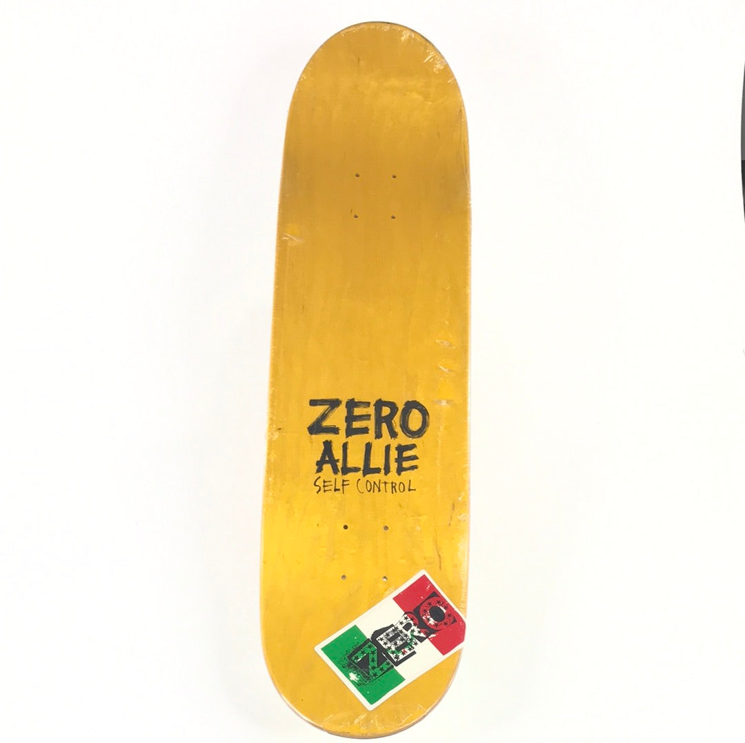 Zero John Allie Self Control Green 8.3 Skateboard Deck