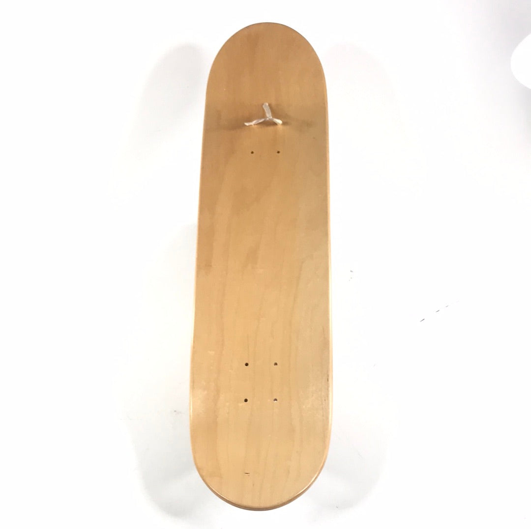 Listen Signed Rob Gonzalez Flying Skull Multi 7.75 Skateboard Deck