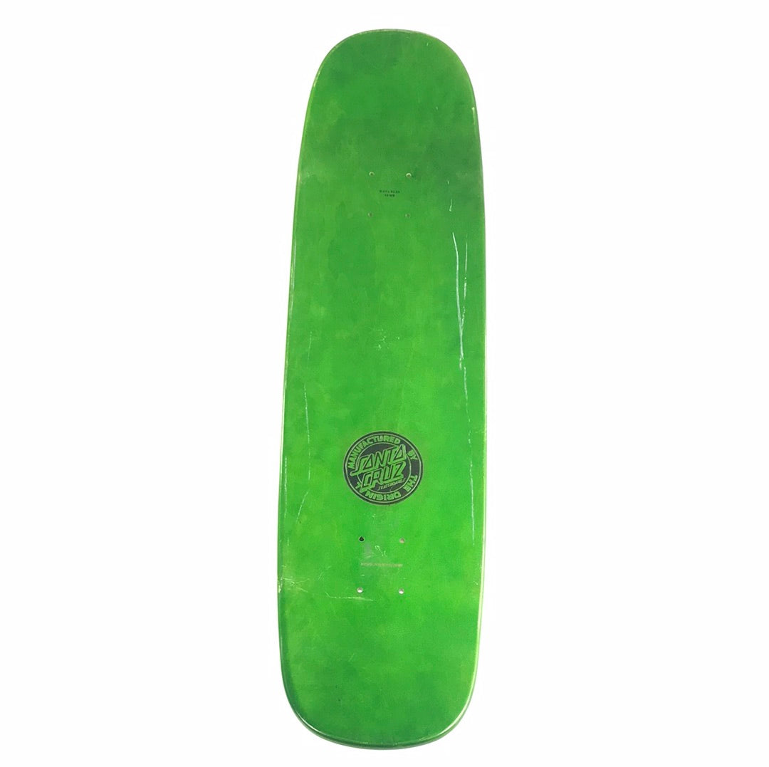 Santa Cruz Tom Knox Lunch Bag Green 8.47 Skateboard deck