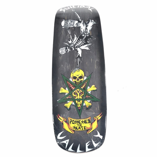 Suicidal Skates Mike Vallely Possessed To Skate Black/Grey 9.5'' Skateboard Deck