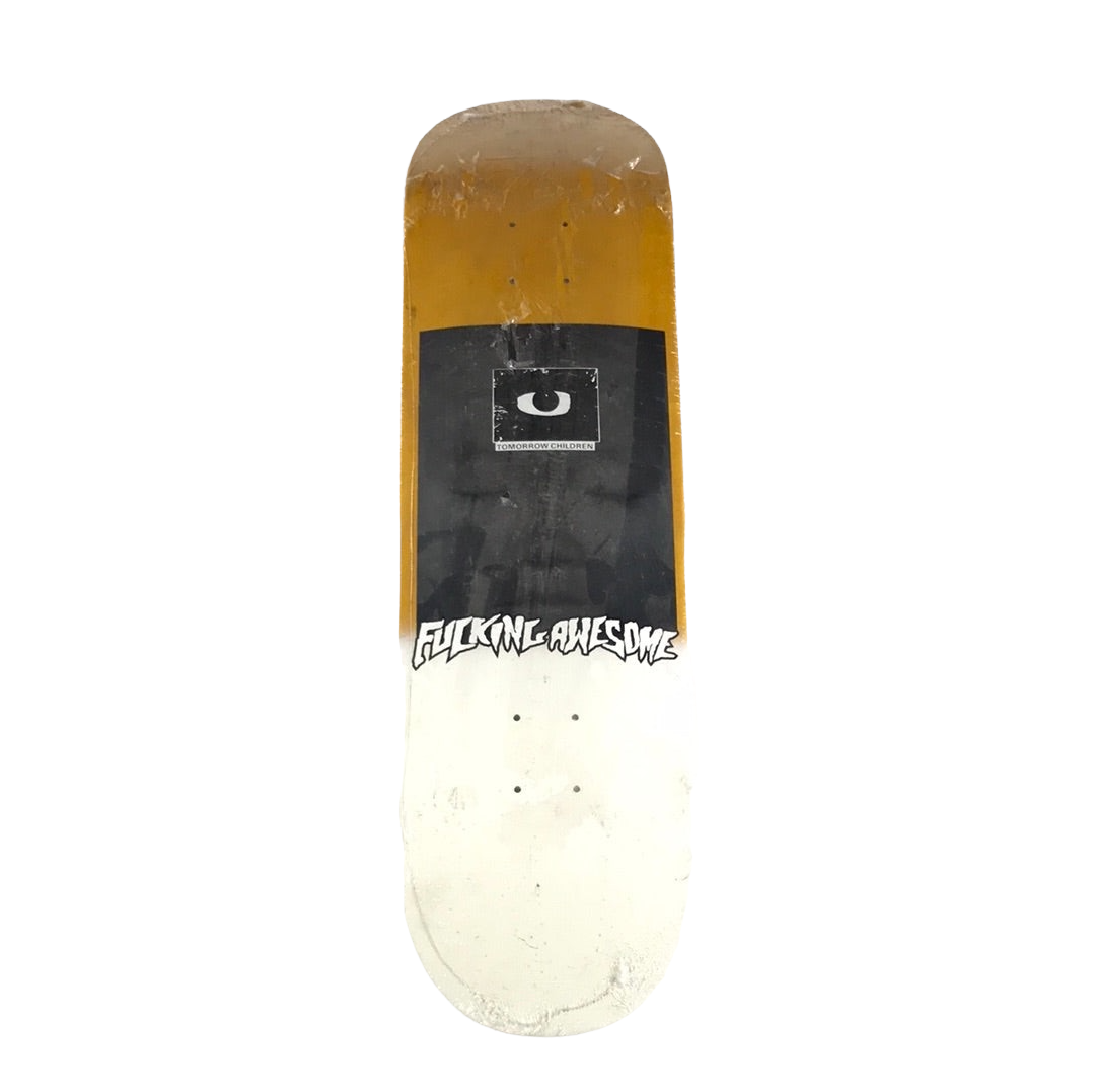 Fucking Awesome Tomorrow Children Yellow/White 8.5 Skateboard Deck