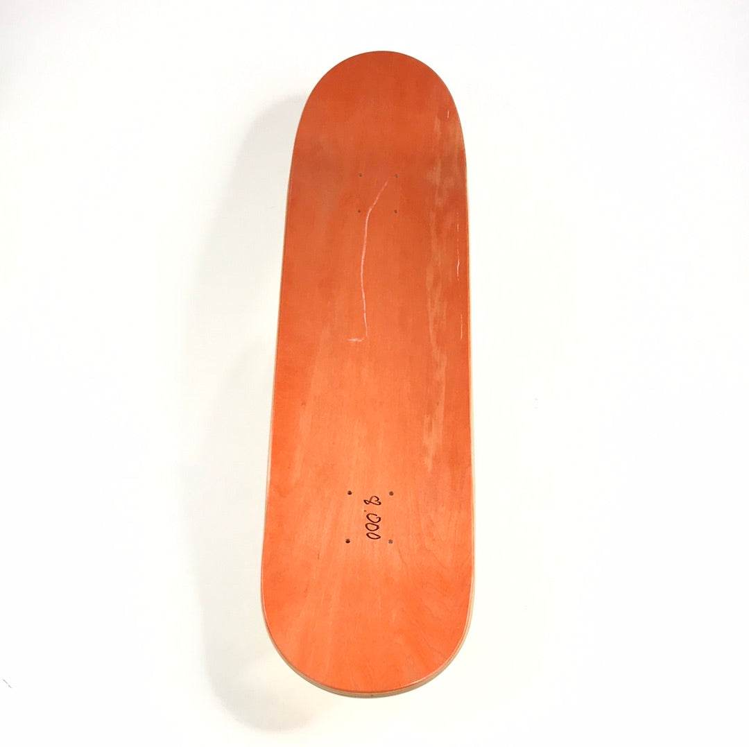 Pig Ragdoll Fear & Loathing Sketch Yellow/Red/White 8.125" Deck