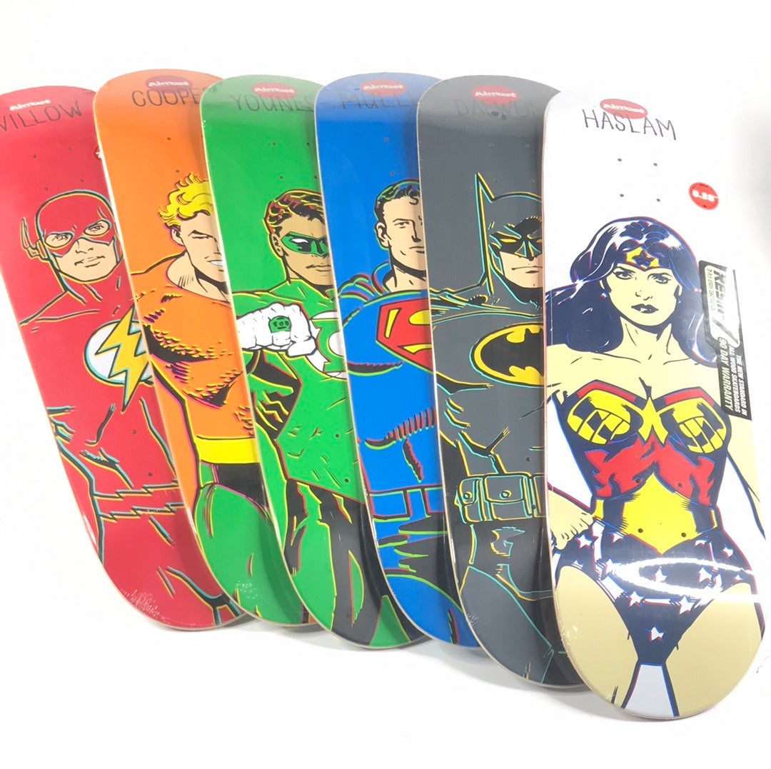 Almost Superhero Series Complete Set of 6 Skateboard Decks