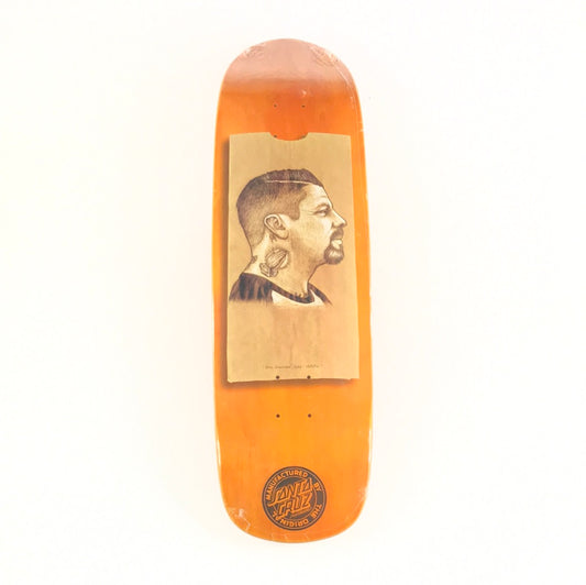 Santa Cruz Eric Dressen Lunch Bag Orange Size 8.75 Skateboard Deck