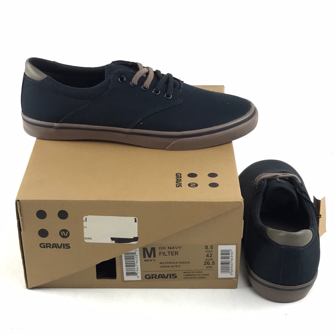 Gravis Filter Dark Navy US Mens Size 8.5