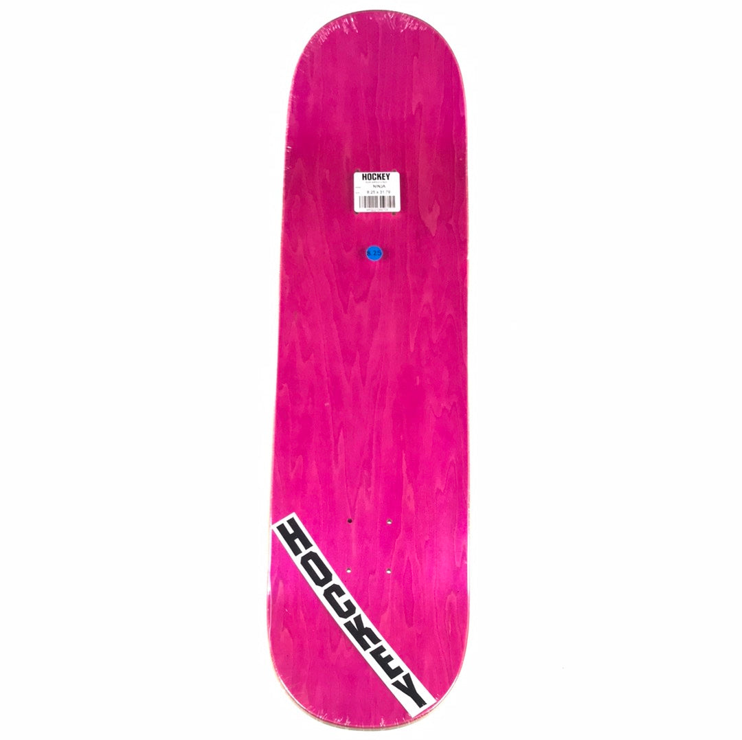 Hockey Team Ninja Black 8.25 Skateboard Deck