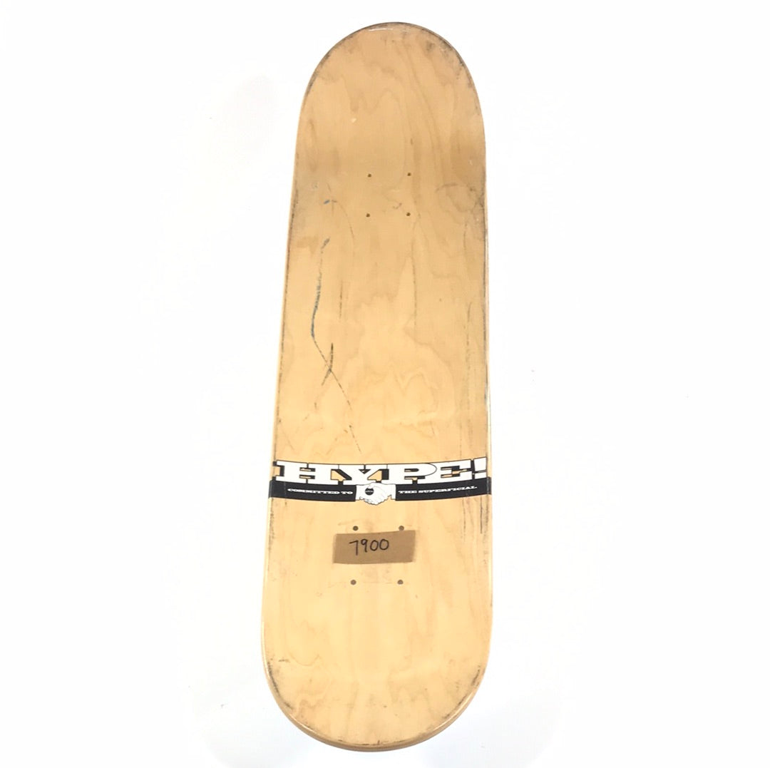 Hype Team Over Simplified Blue/Purple 7.9 Skateboard Deck