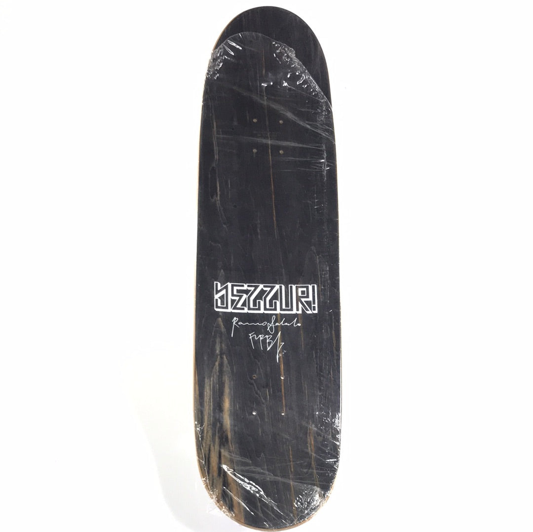 Yezzur Furby Trapped in a Bottle Purple 8.35 Skateboard Deck