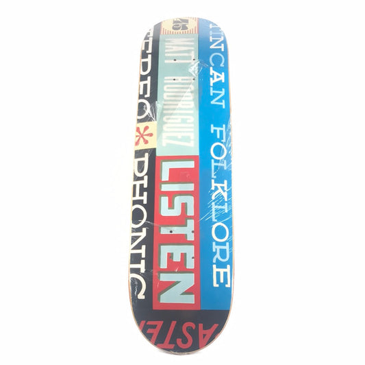 Stereo Matt Rodriguez Listen Multi 7.75 Skateboard Deck