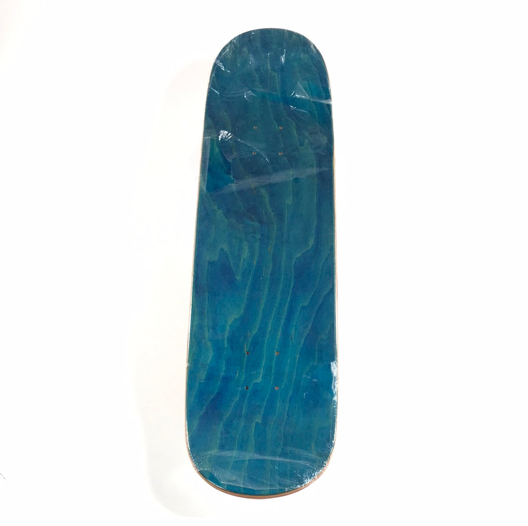 Yin Yang Asian Writing Black/White 8.25" Skateboard Deck