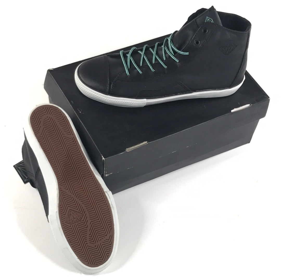 Diamond Brilliant Black/Leather U.S. Mens Size 9 DISBRILLIANT FA