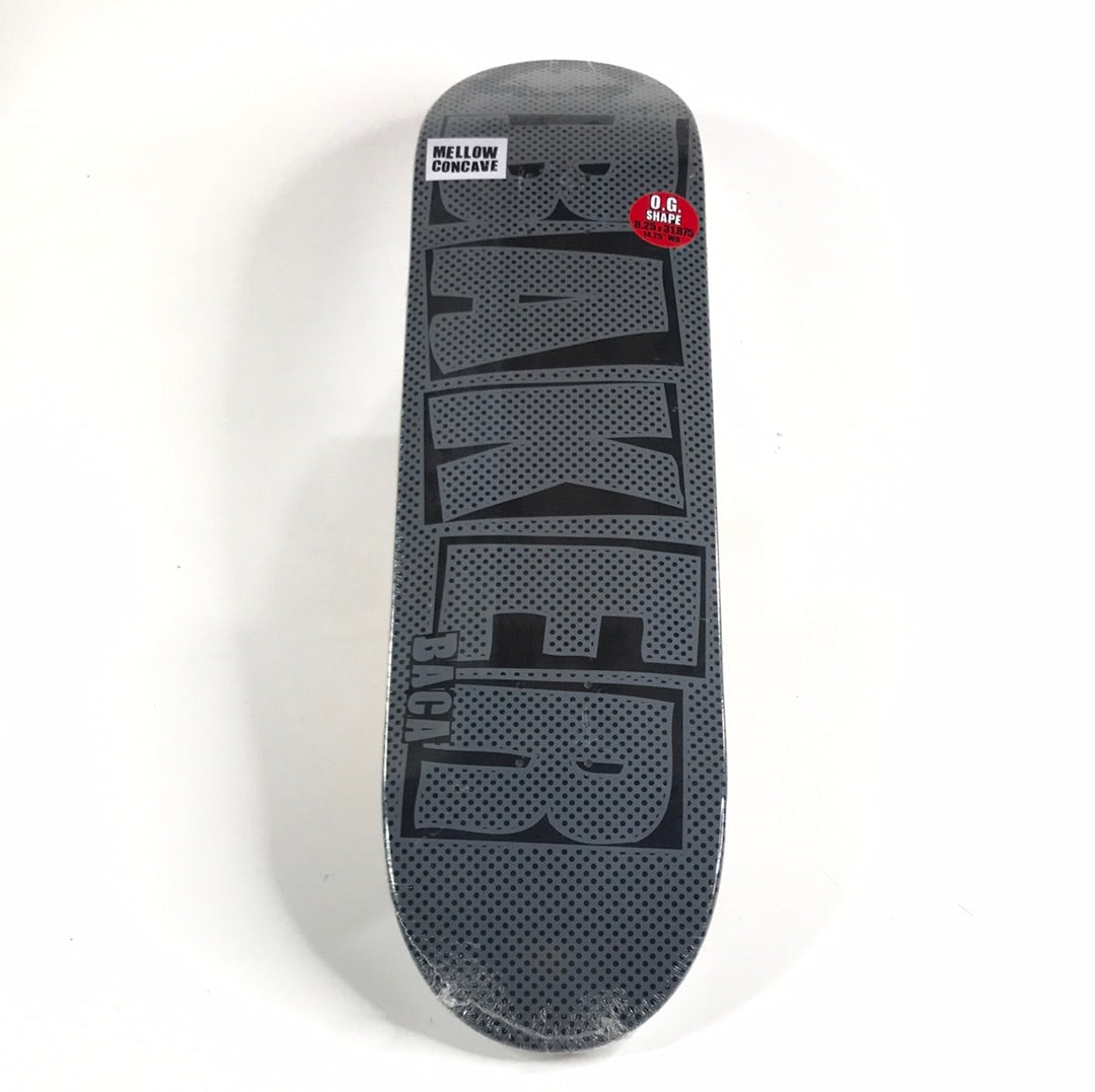 Baker Sammy Baca Halftone Grey 8.25 Skateboard deck