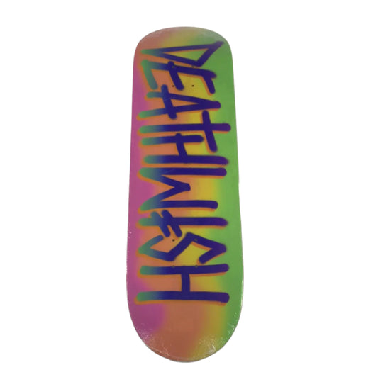 Deathwish Team Classic Rainbow Spray Paint Multi 8.625 Skateboard Deck