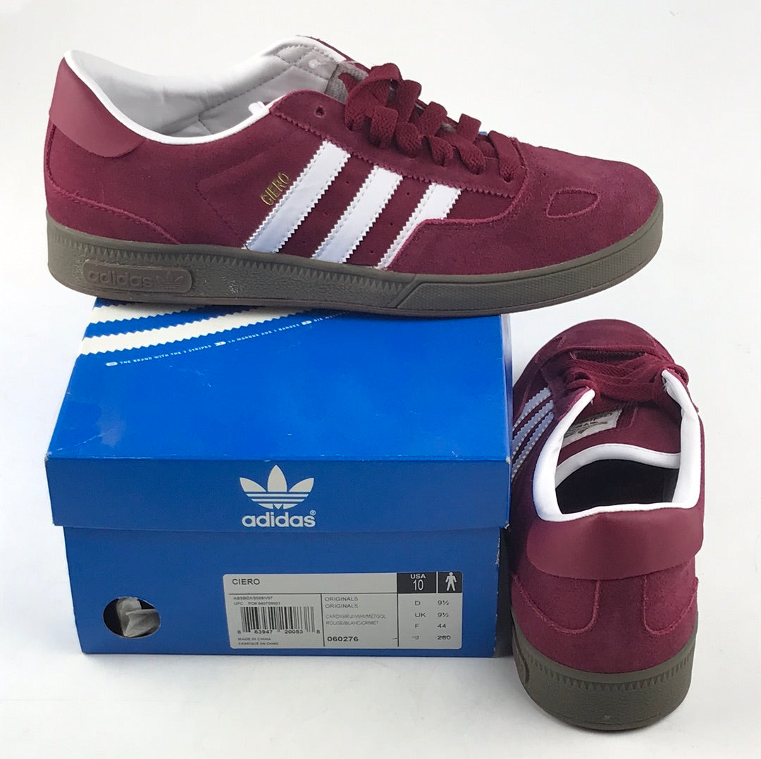 Adidas Skate Ciero Cardin/Runwhi/MetGol 060276 US Mens Size 10