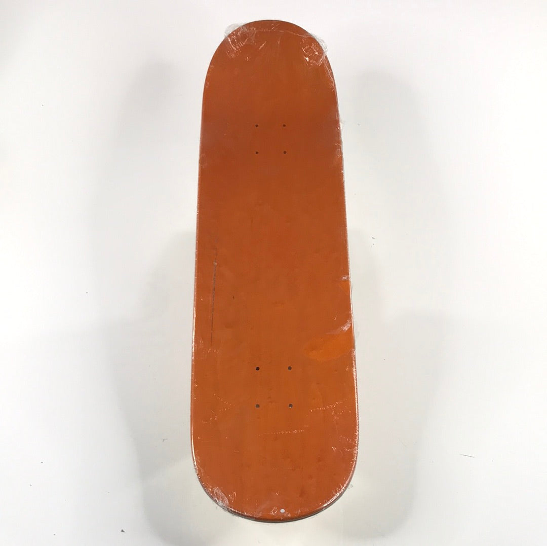 Zero Team Box Letters Yellow 8.3 Skateboard deck