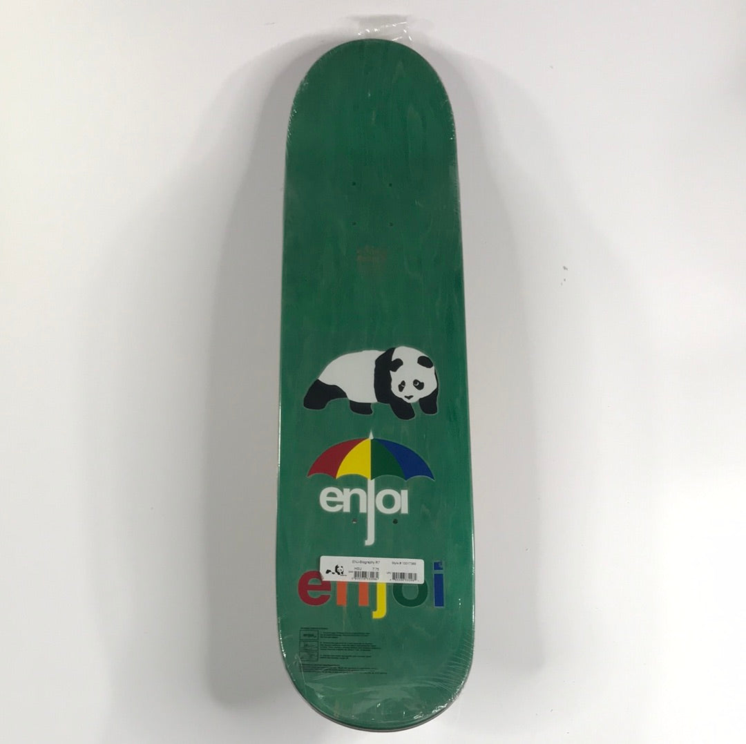 Enjoi Jerry Hsu Road Rash 7.75 Skateboard Deck